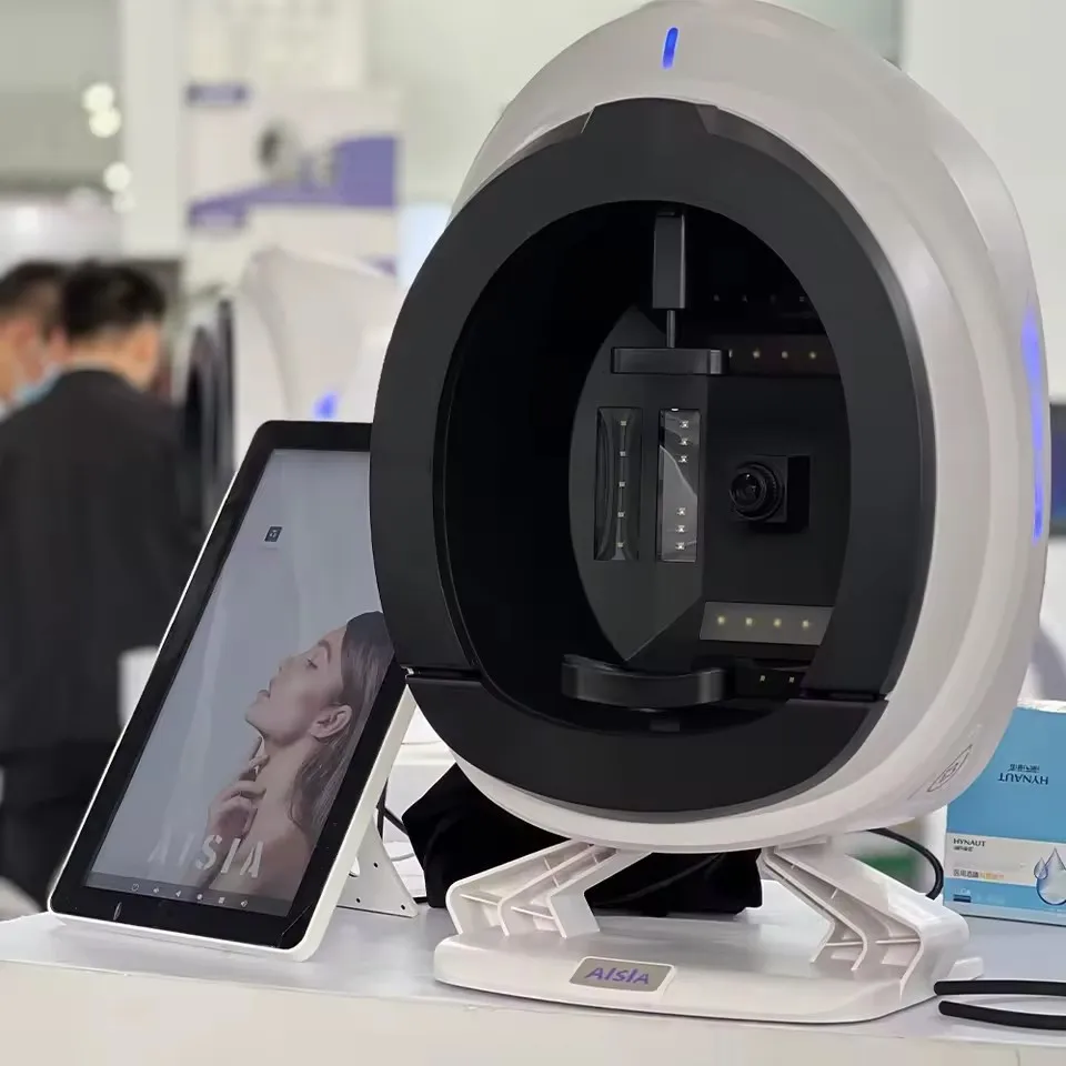 AISIA Q1 3D AI 顔の肌分析機 肌の問題検出 診断 8スペクトルのプロフェッショナル分析 美容サロン機器