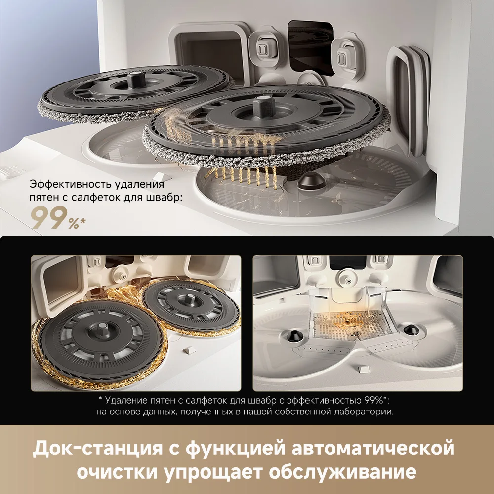 Робот-пылесос Dreame L40s Ultra, белый RU