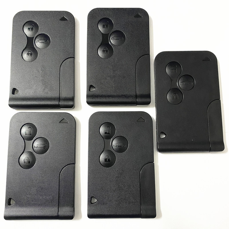 ルノーメガーヌii用チップ付きリモートキー,2キー,3ボタン,pcf7926,pcf7947,1個,3個,5個
