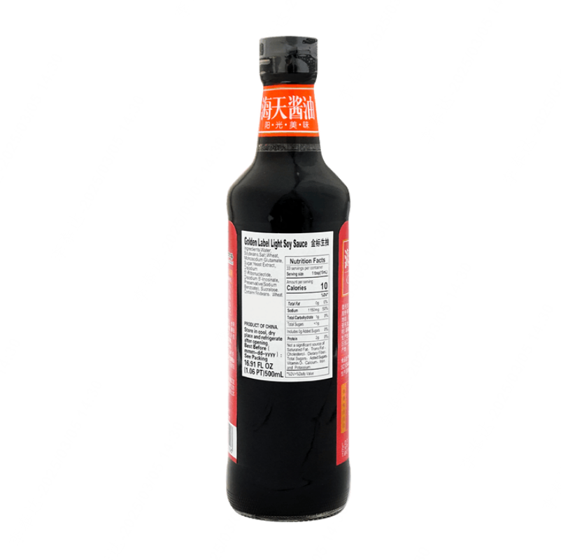 Ht Light Soy Sauce (Gold Label) 500Ml*6