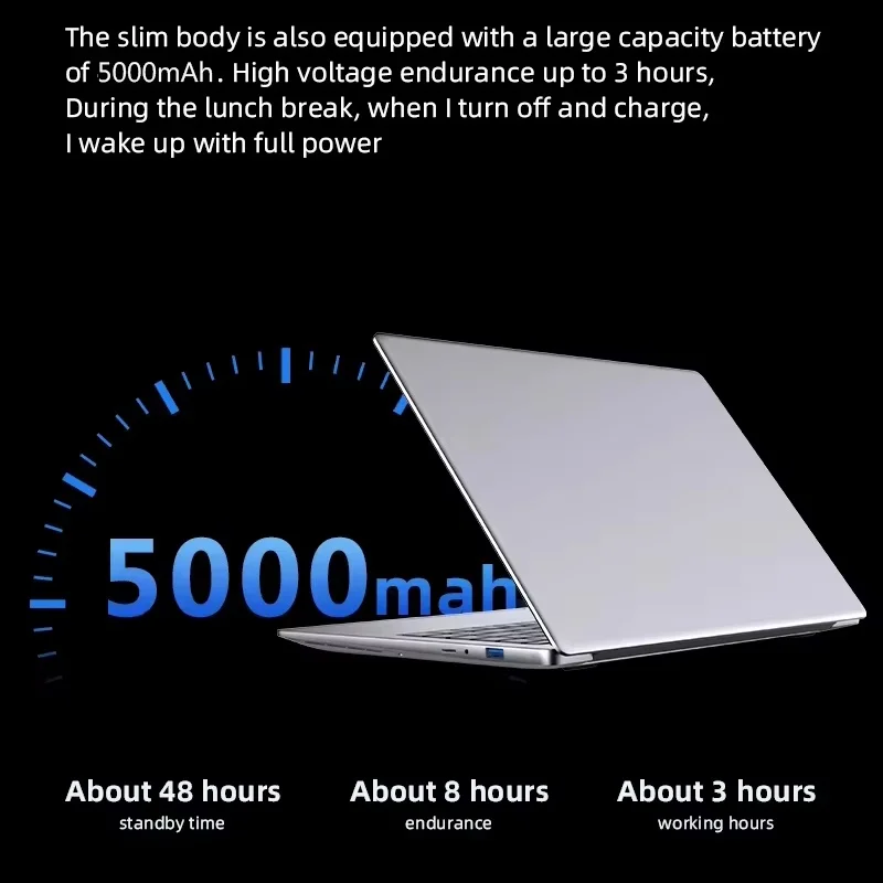 Computer portatile da 14.1 "Intel Core i9 8950HK 16GB DDR4 1/2TB SSD Notebook Windows 11 Pro Office Gaming Laptop PC Gamer