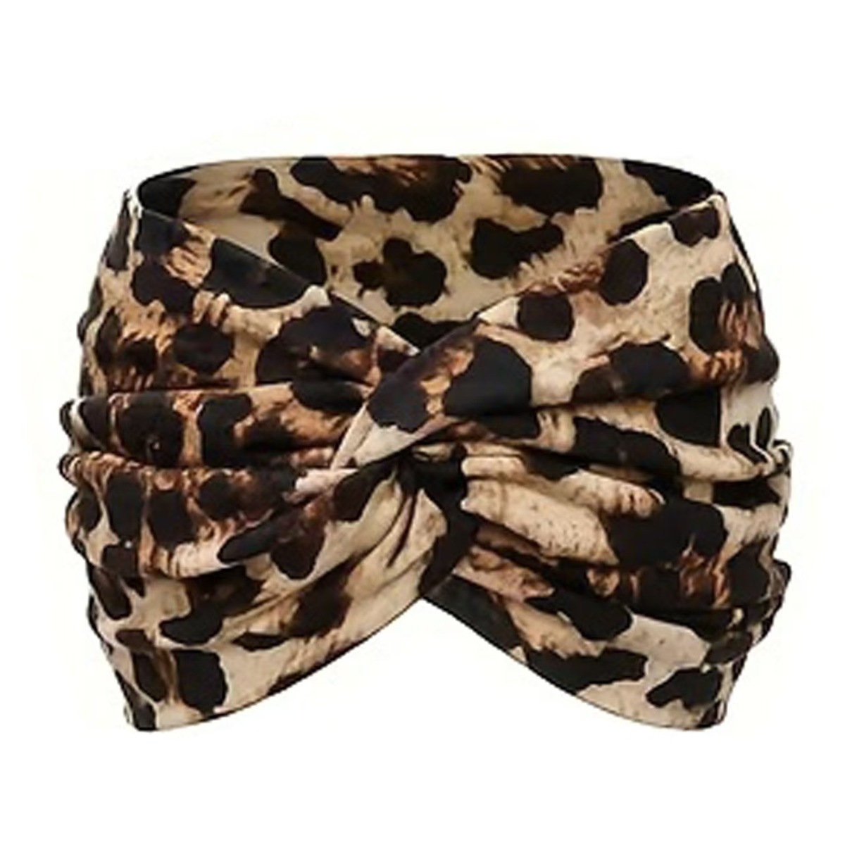 Ultrabrede dames elastische knoop Cross Yoga sport haarband Stijlvolle haaraccessoire hoofdband voor fitnessliefhebbers