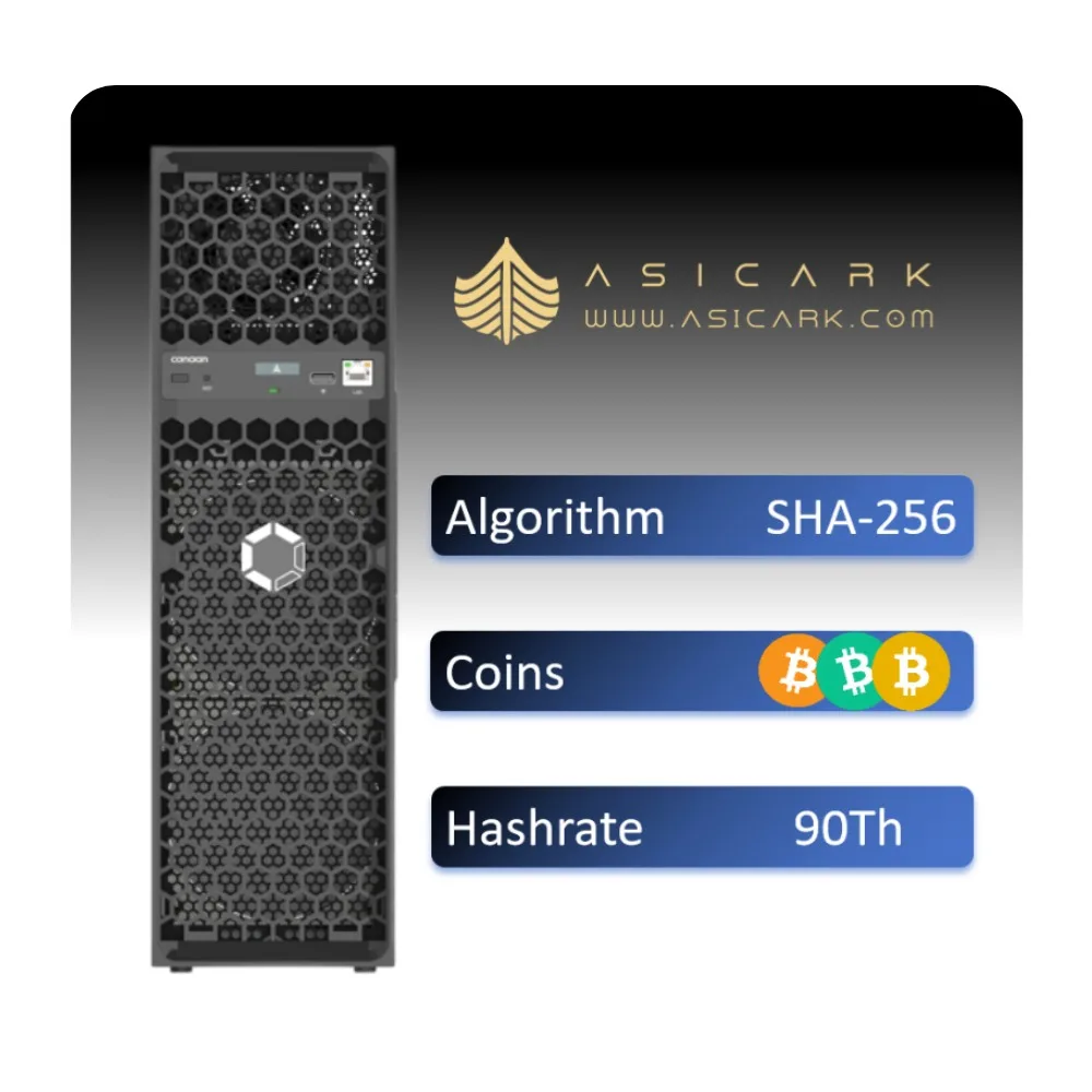 A1 Hocheffizienter Canaan Avalon Q 90TH/s Bitcoin Miner ASIC Günstiger Heim-Mining SHA-256 Miner Crypto Miner