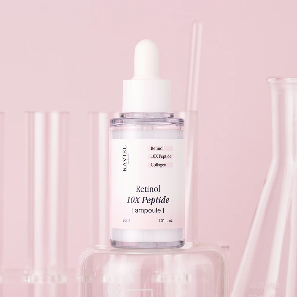 라비엘 스킨부스터 깐달걀 모공탄력 앰플 레티놀 10X 펩타이드 앰플 30ml ,모공,각질 피지관리 콜라겐 앰플