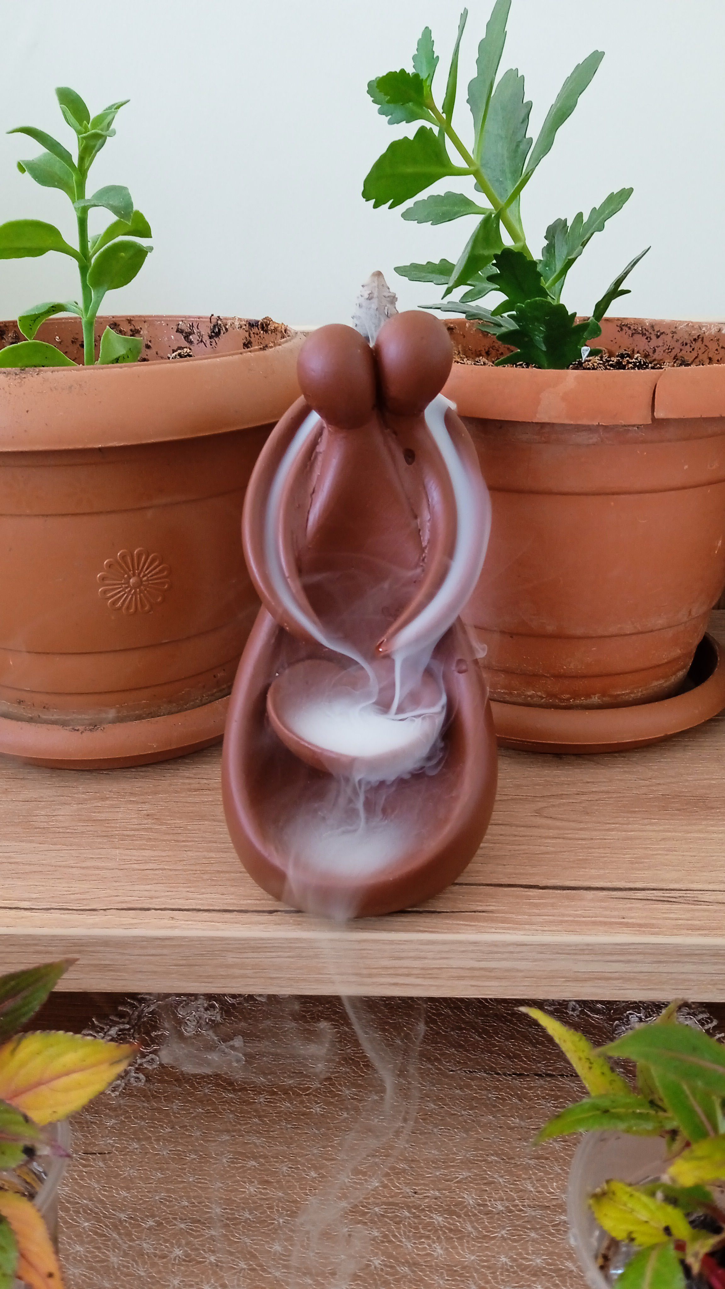 Tempat Dupa Ganda Pembungkus Arus Balik Tempat Dupa Pembakar Asap Pembakar Dupa Tempat Dupa Penyensor