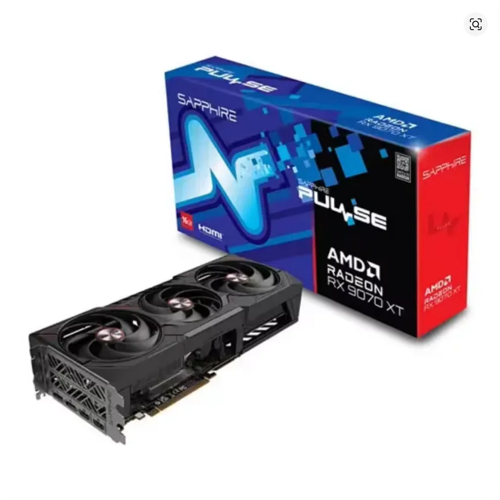 Promotionele verkoop Saffieren Pulse Radeons RX 9070 XT Gaming 16 GB GDDR6 PCI-Express grafische kaart