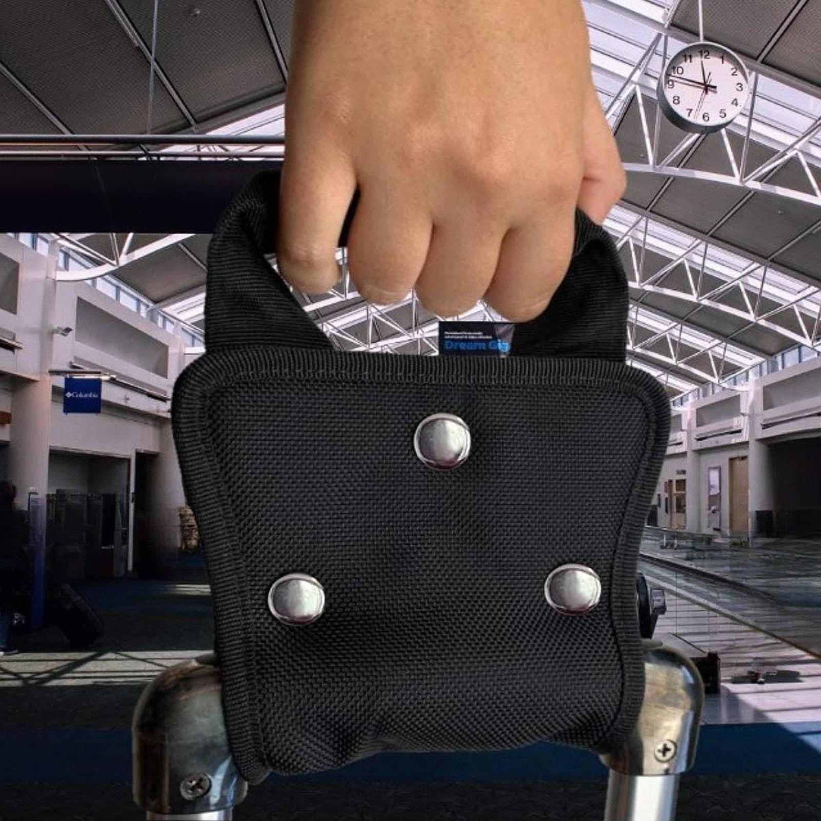 Lidar com extensão para bagagem removível oxford pano náilon das mulheres dos homens prático mala viagens fácil instalar aperto confortável