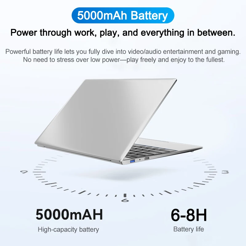 Ultra Slim Windows 11 Laptop Computer 14.1" 32GB RAM 512GB 2TB SSD Intel i7-8650U Gaming laptop 1920*1080 Notebook Study PC