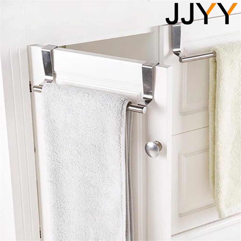 JJYY Handtuchhalter aus Edelstahl, Küchenschrank, Schranktür, Hängeregal, Badezimmertür, Küchenaufbewahrung