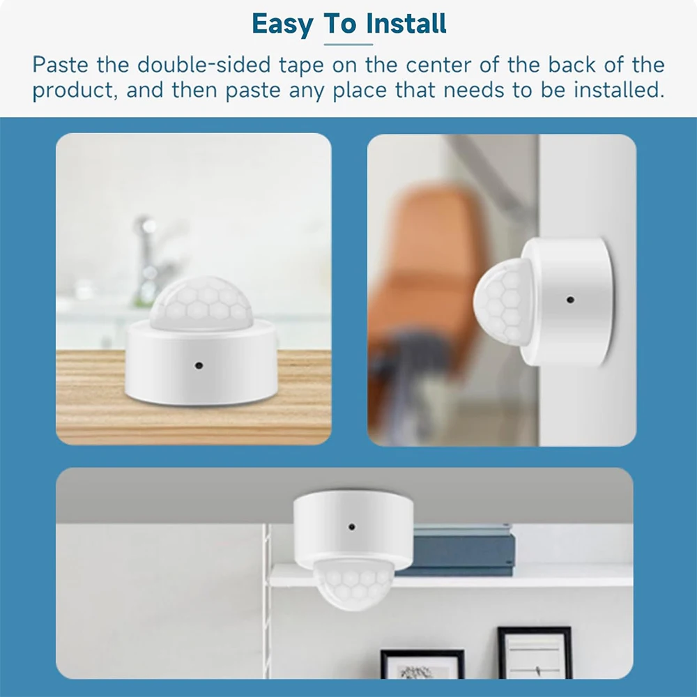 Мини-датчик движения Ewelink Zigbee 3,0 с PIR-датчиком движения
