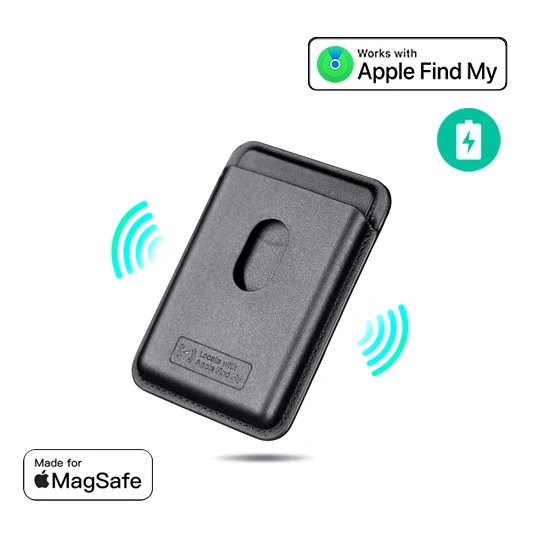 Кошелек magsafe find my встроенный кошелек find my location трекер бирка для iPhone 12/13/14/15/16/17 с беспроводной перезарядкой
