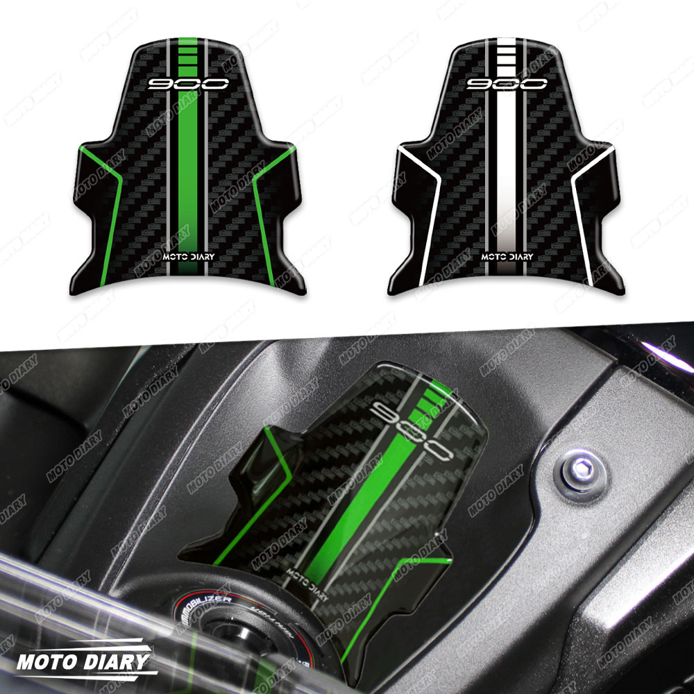 3D защита ключа мотоцикла, наклейка на замок зажигания, наклейки для Kawasaki Z900 Z 900 2023 2024 2025