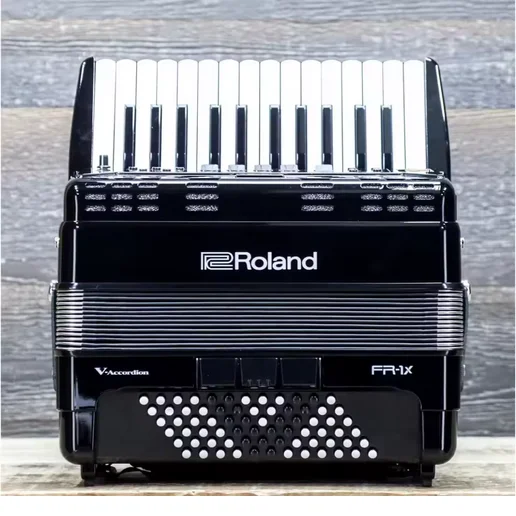Roland FR-4X BK V-Accordeon Digitaal Accordeon Pianotoetsenbord Zwart Tracking Nieuw