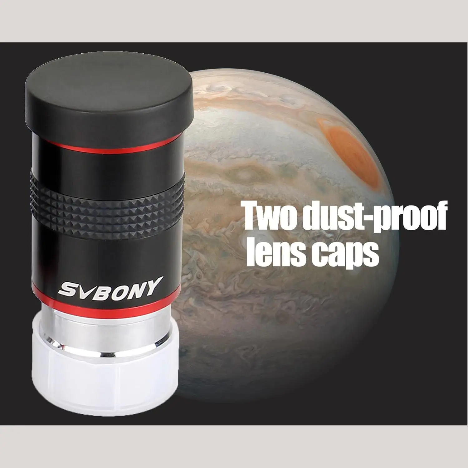 Svbony Ocular telescópico 6/9/15/20 mm Accesorio para telescopio 1,25 "68 grados Juego de oculares UWA para telescopio astronómico