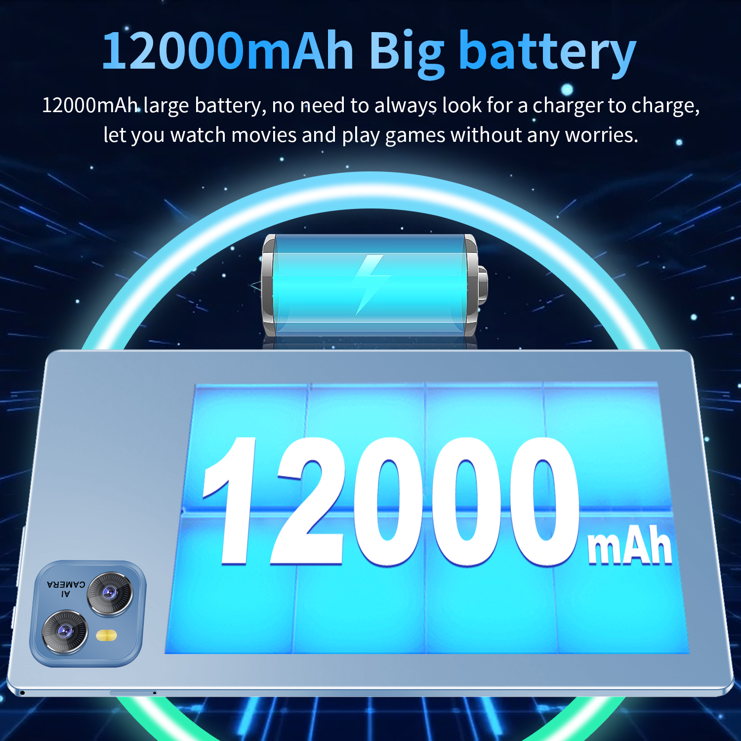 Tablet Android 2025 5G  New 10.36Inch Tablet Android 16GB RAM 1TB ROM 12000mAh MTK6797 10-Core Android 13 WiFi Dual SIM Network