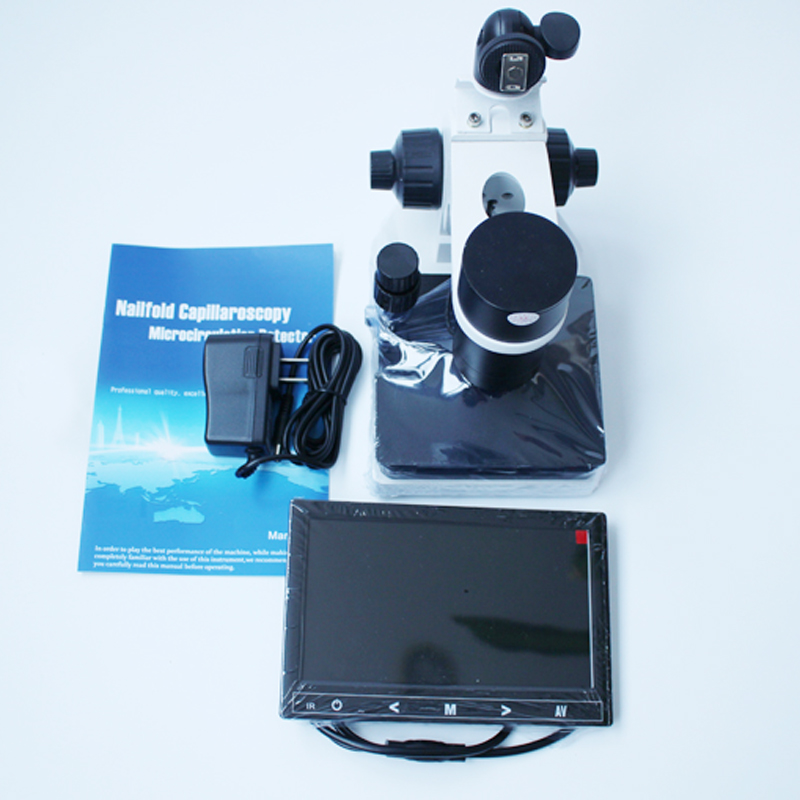 Máquina profesional de prueba de microscopio de microcirculación capilar Nailfold
