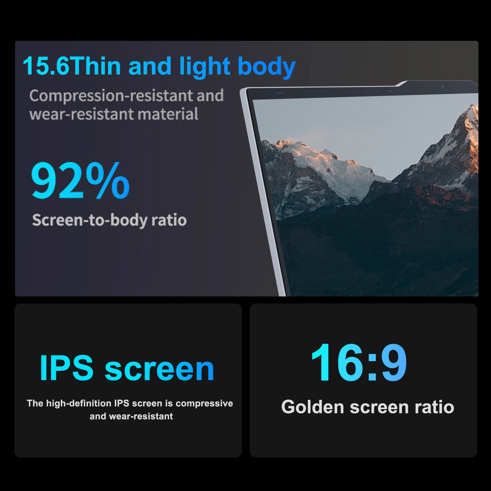 15.6"Laptop Intel Celeron i7-6500 notebook gamer 32GB RAM 2TB SSD Office Study PC Computer Windows11 1920*1080 Resolution laptop