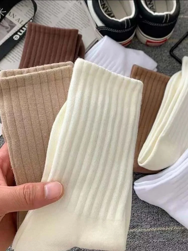 6 pares de calcetines gráficos unisex, cómodos calcetines suaves transpirables para entrenamiento, caminar informal, correr, deportes, mujeres y hombres