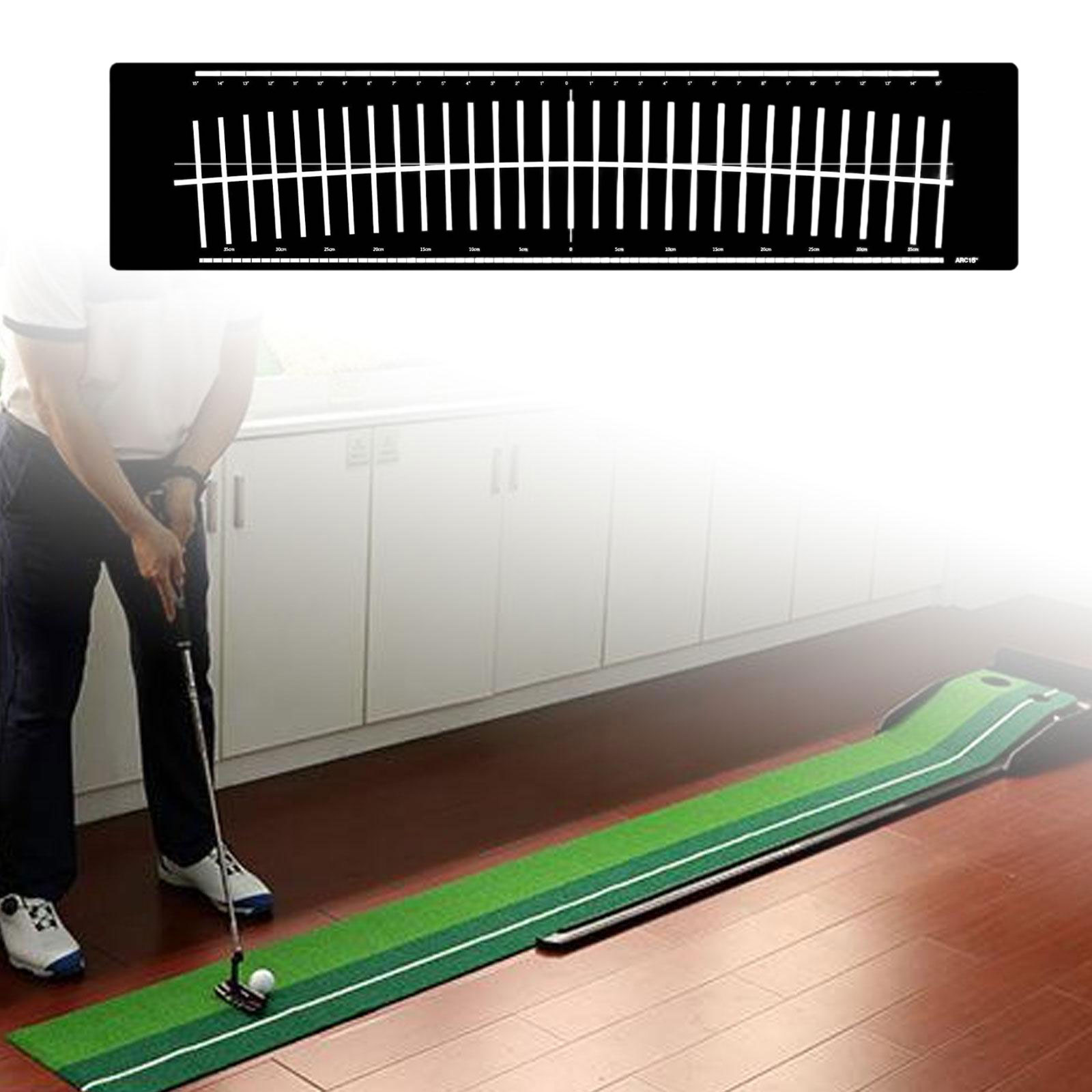 Golf Putting Mat Golf Hitting Mat Courtyard Golf Training Aid Home Improving Skills Velvet Mat for Golf Practice