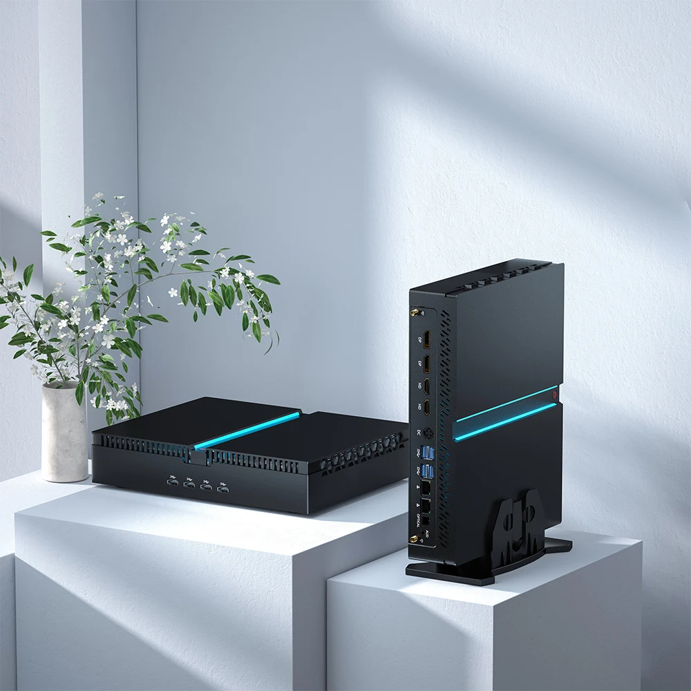 Super oferta 14 Gen Mini komputer i9 14900F i7 14700F NVIDIA RTX 4070 12G 4060Ti 2 xddr5 Liunx komputer do gier komputer stacjonarny WiFi6