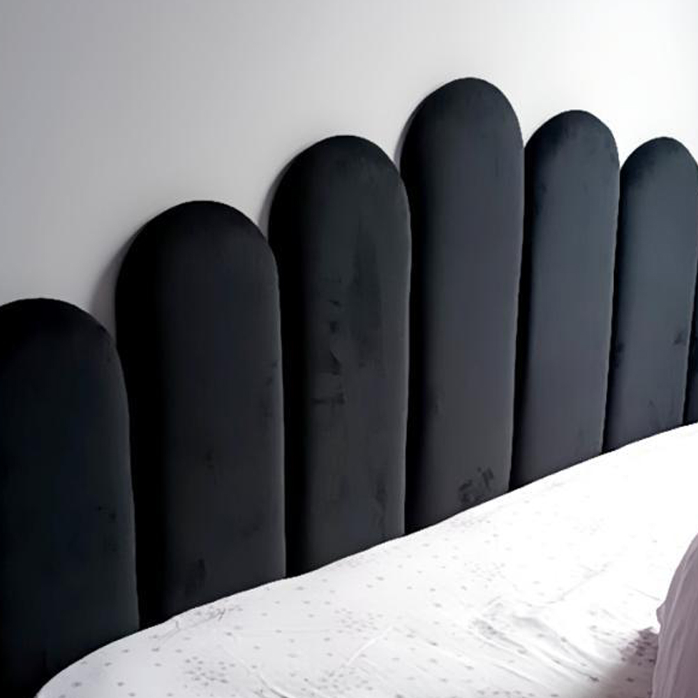 Cabeceira Adesiva Decorativa Nuvem Modulada Para Cama De Solteiro Casal 1 Módulo