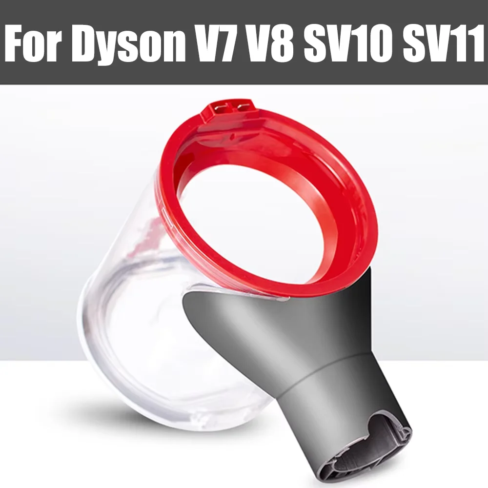 다이슨 V7 V8 SV10 SV11 교체 용 예비 부품 액세서리 용 휴대용 무선 진공 청소기 먼지통 쓰레기통