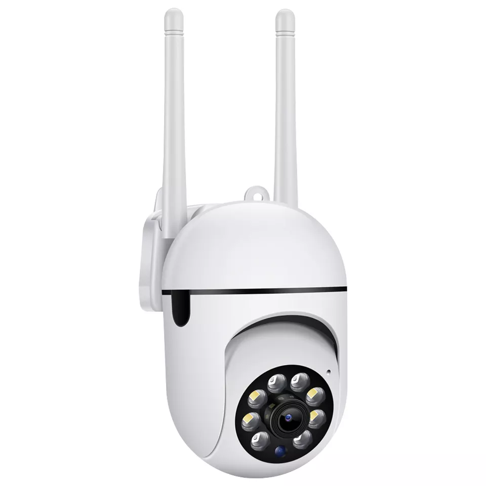 8MP Wifi IP bezprzewodowa kamera PTZ do nadzoru bezpieczeństwa 4X Zoom kamery śledzące dwukierunkowe audio HD nocna kamera kolorowa