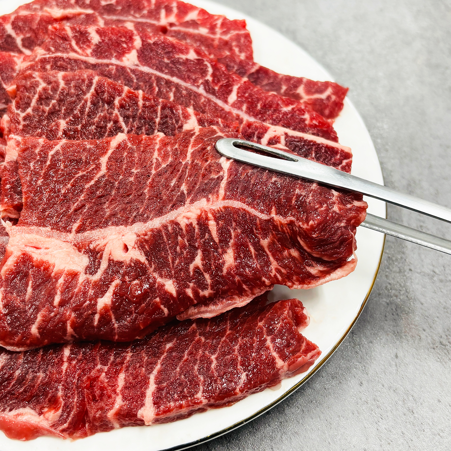 [갓성비] 프리미엄 소고기 1kg 한상모듬 (살치살+토시살+갈비살+부채살+우삼겹)