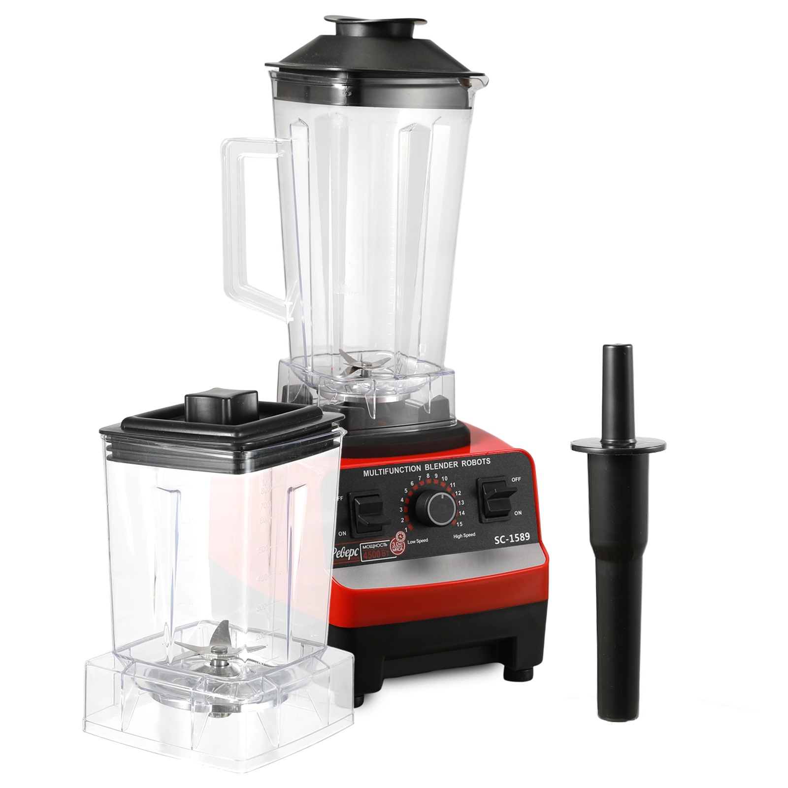 6000W Huis 2-In-1 Muur Breken Machine Multi-Functionele Professionele Mix Ijs Crucher 2.5l Voedsel Smoothie Keukenmix