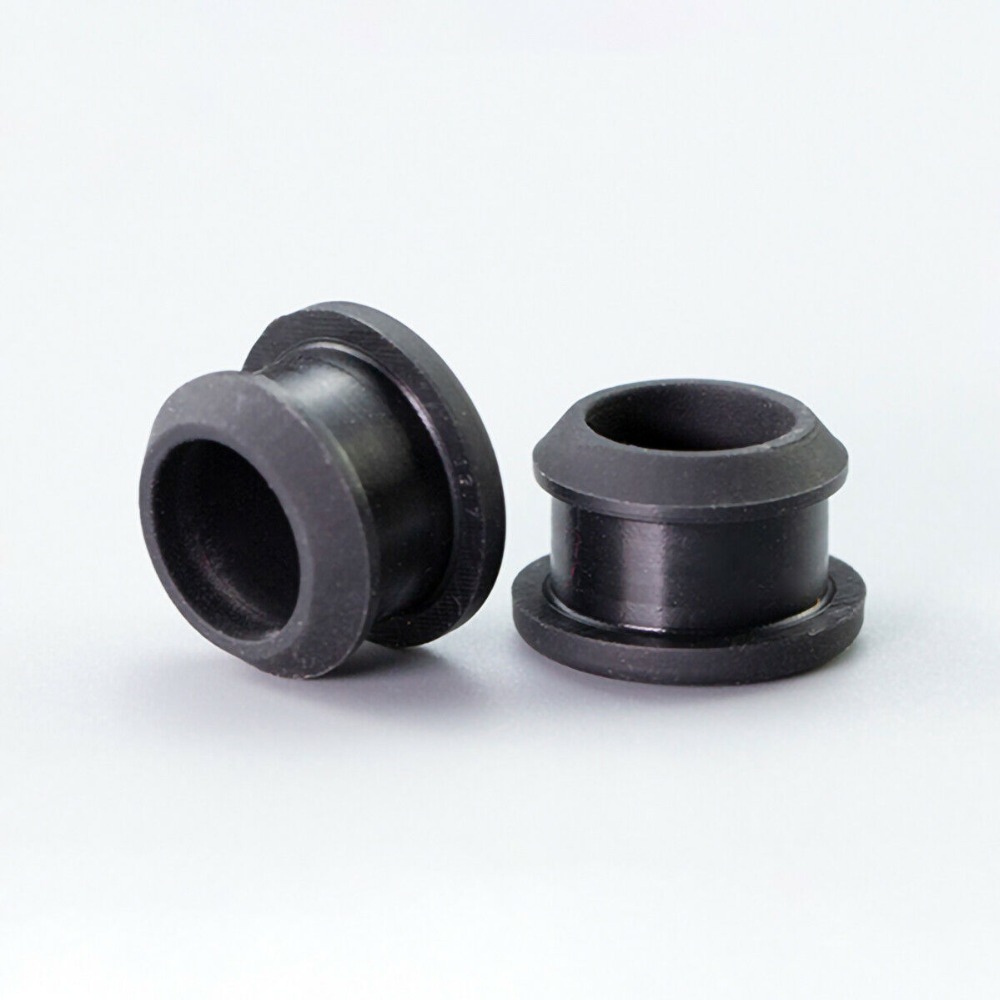 15 Stück 5mm bis 10mm schwarze Silikonkautschuk-Loch kappen t Typ Stecker abdeckung Schnapp dichtung Stanz end kappen Dichtung stopper