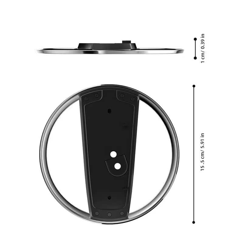 Novo suporte de metal para console Sony PlayStation 5 com parafuso, para suporte de armazenamento vertical PS5 Slim/PS5 PRO, acessórios para jogos