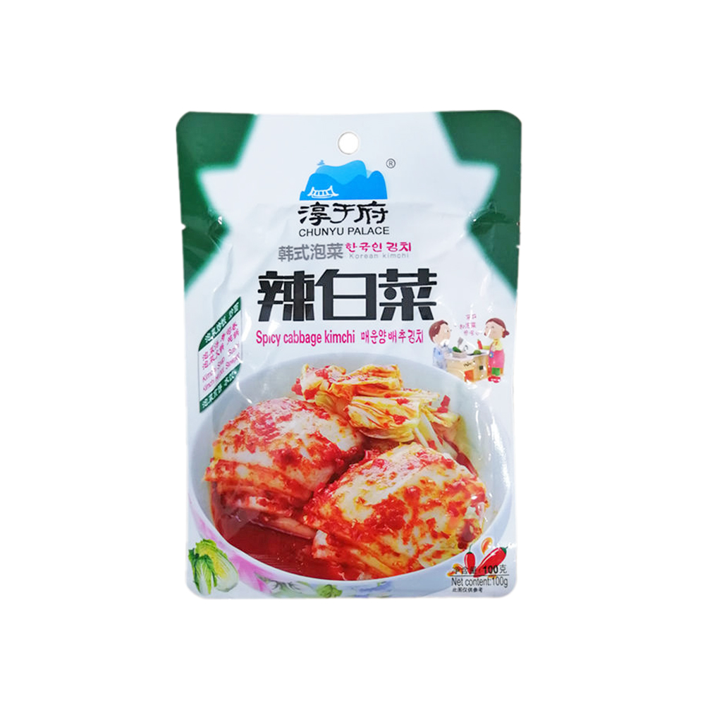 Chunyu Palace Brand SpicyCabbage  100G*10bag