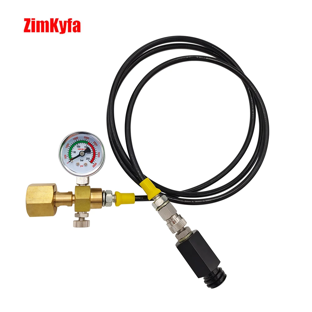 Soda Water Stream Homebrew External High Pressure Hose to CO2 Carbon Dioxide Tank,For Sodastrem Machine to W21.8-14 CGA320 Tank