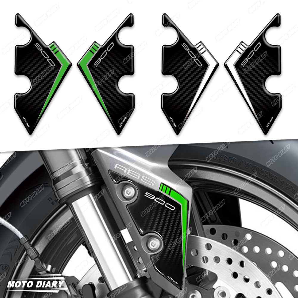 3D наклейки на переднее крыло мотоцикла, наклейки для Kawasaki Z900 Z 900 2021-2025 2024 2023