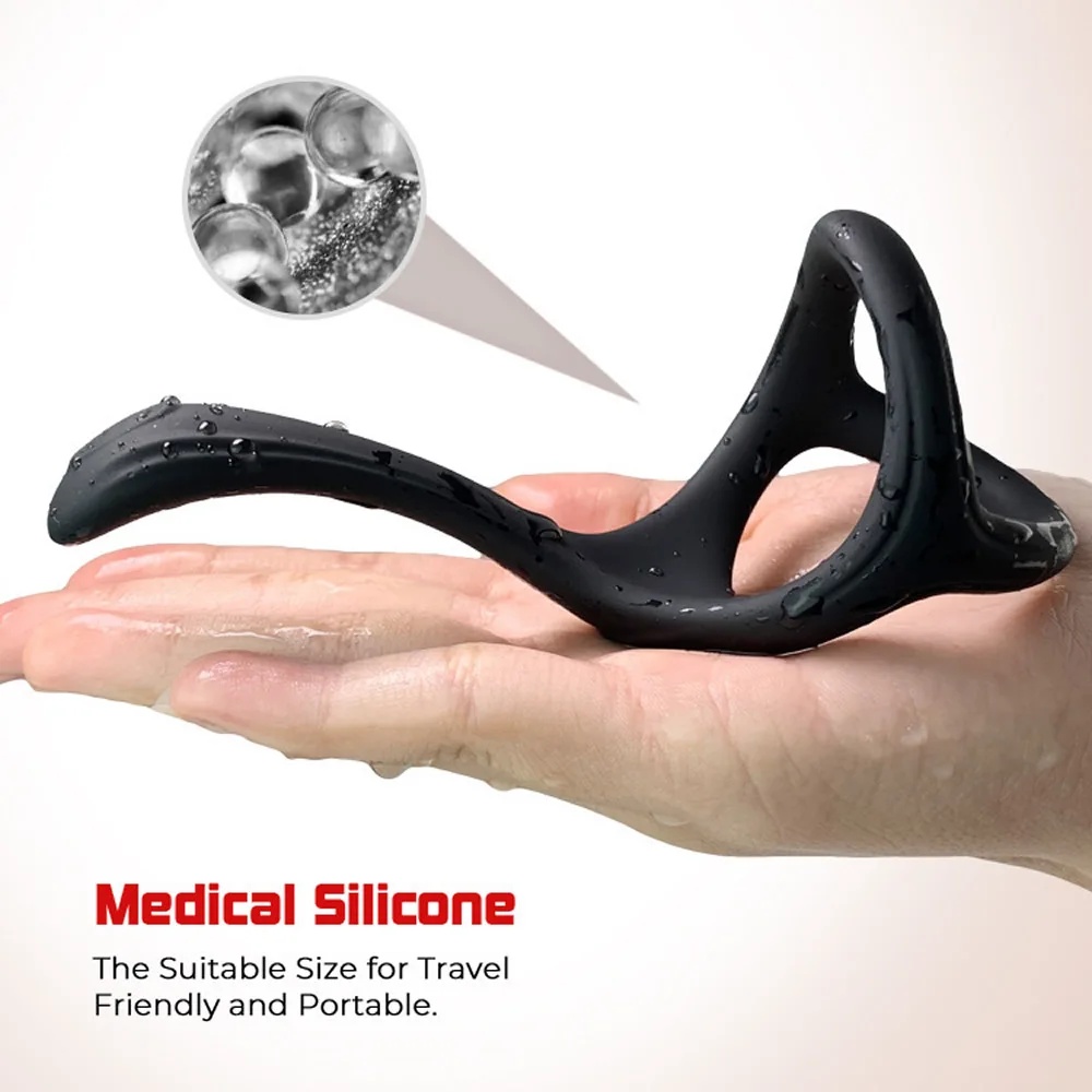 Penis Ring Wiederverwendbare Silikon Samen Cock Ringe Penis Vergrößerung Verzögerte Ejakulation Sex Spielzeug Für Männer