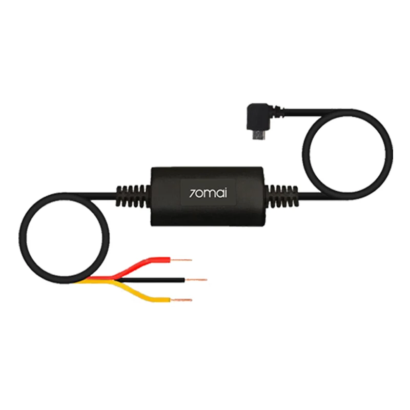 70mai Hardwire Kit UP02 Кабель парковочного наблюдения Порт Micro-USB для 24-часового монитора парковки