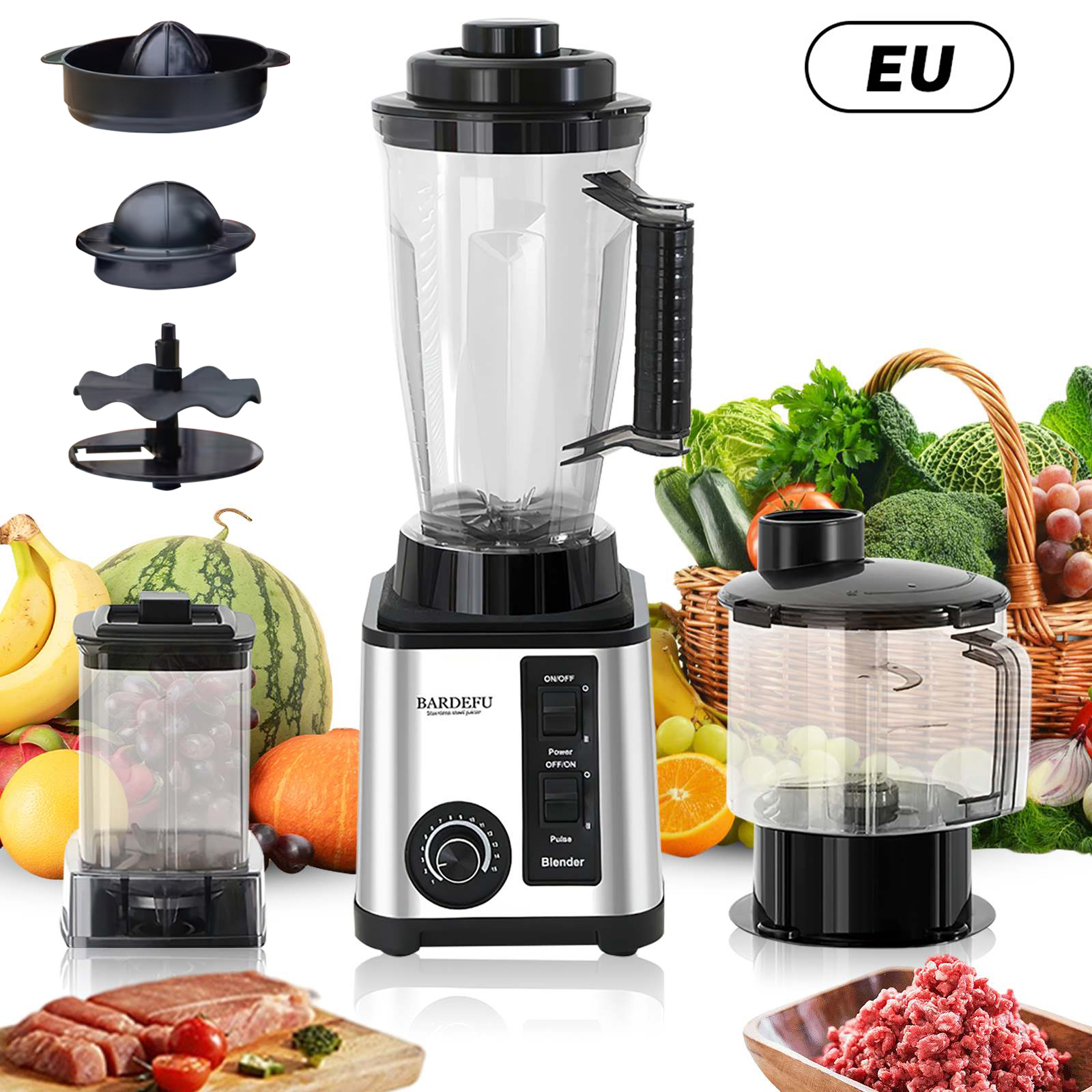 Multifunctionele Vleesmolen Muurbreker Keukenmolen Elektrische Blender Blender Juicer Huis Blender Gehaktmachine Baby Food Processor