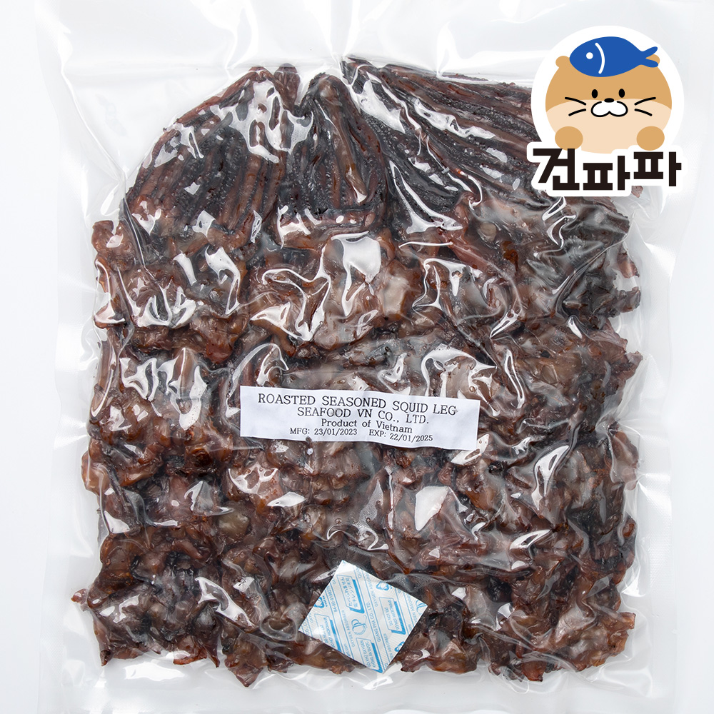 파파 맛있는 건어물 간식 주전부리 숏다리 오다리 100g+100g