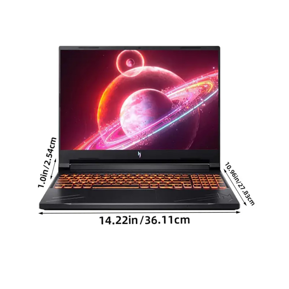 Acer Nitro V 16" Gaming Laptop,AMD Ryzen 7-8845HS,NVIDIA GeForce RTX 4060,32GB RAM,2TB SSD,Windows 11 Pro,Black