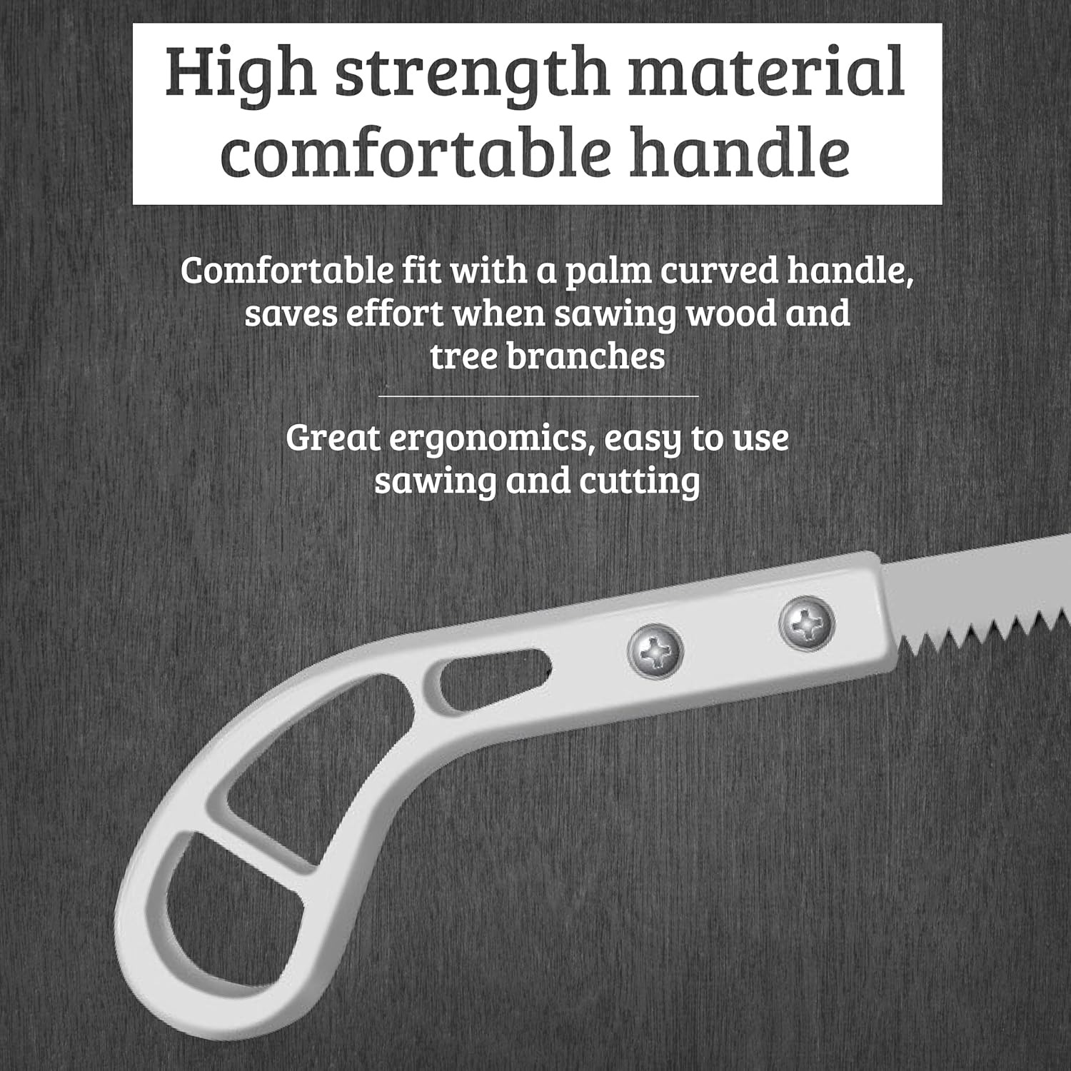 Sierra manual para jardín, sierra para carpintería de 340 mm, minisierra para cortar paneles de madera y pared