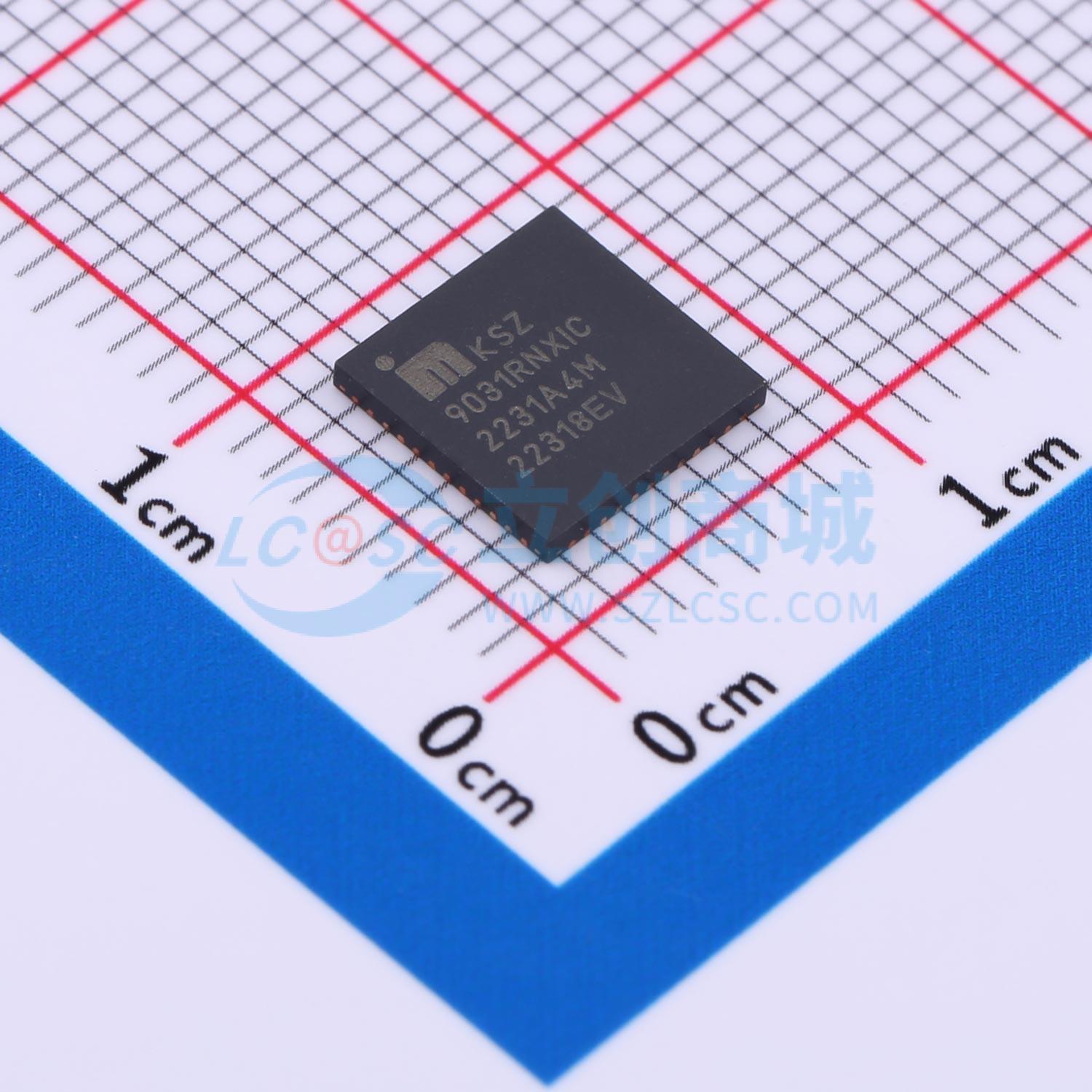 KSZ9031RNXIC QFN48 9031RNXIC 100% Original Novo Em estoque