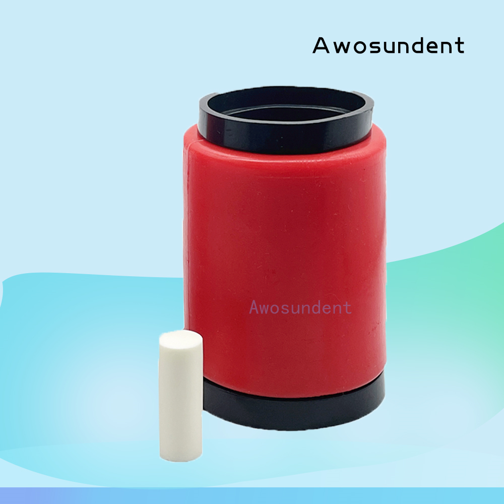 Dental Material 100g/200g Dental Investment Ring Press Rod Red Ring Silicone Embedding Ring for Press Furnace