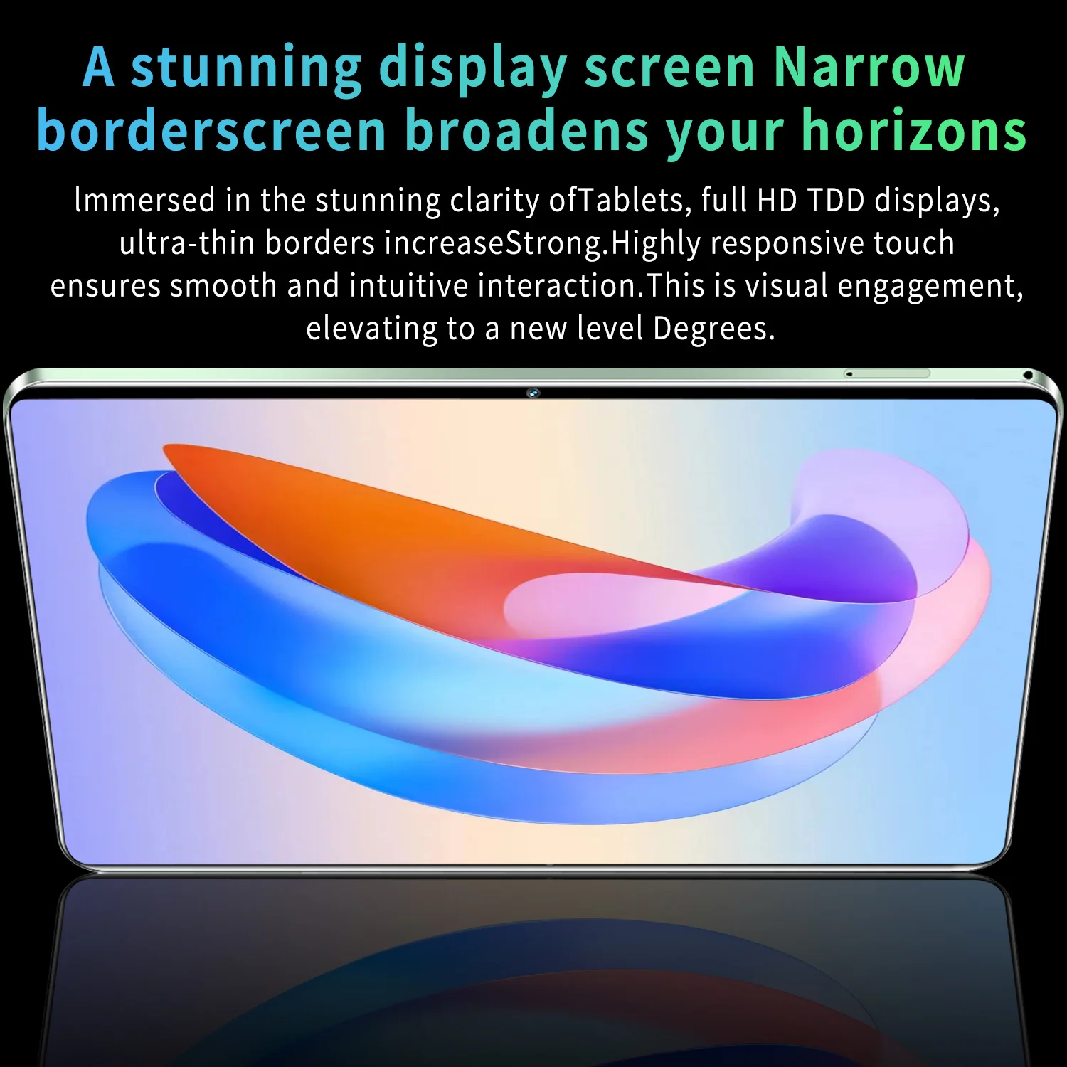 2024 New 5G tablet PC 11.6 inch tablet android 16GB+1TB ROM 16MP+32MP Network 12000mAh Android 13.0 Wifi Bluetooth Dual SIM
