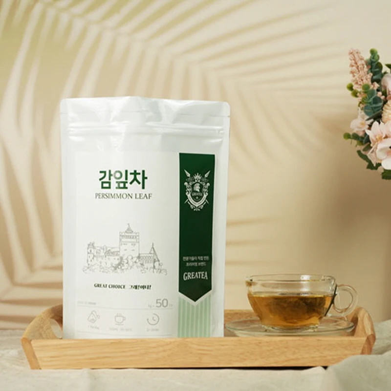 Greatea 그래이티 국산 감잎 차 50티백