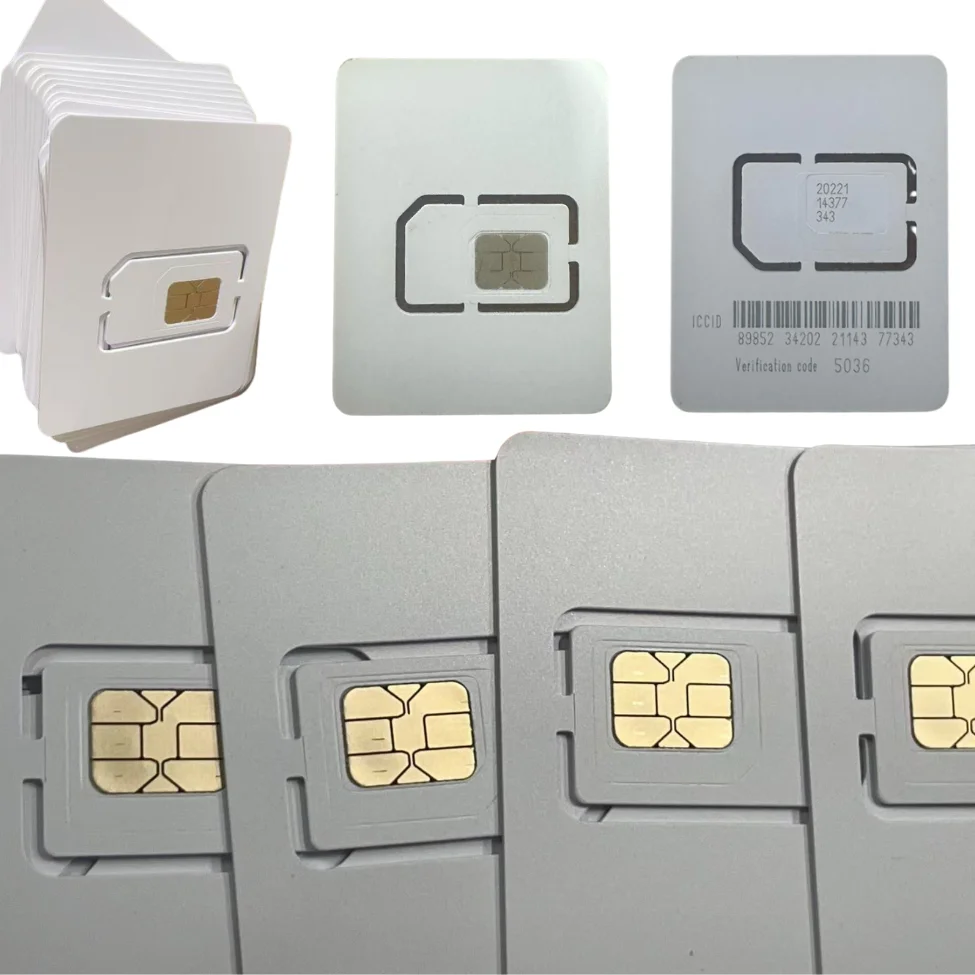 (100 unidades) Los adaptadores eSIM universales funcionan en dispositivos Android/iOS y conectividad e.g Mifi/Routers/PowerBanks/cámaras/medidores inteligentes