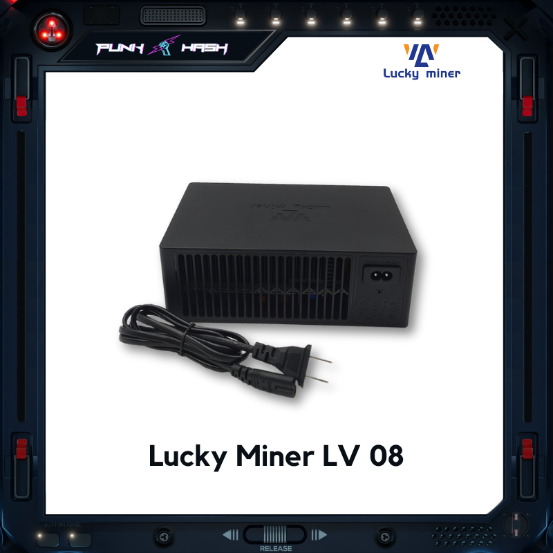 新品Bitcoinマイナー Lucky Miner Lv08 暗号ソロマイナー BTCマイナー BCH WIFI 4TH/S Bitcoin抽選機 1年保証