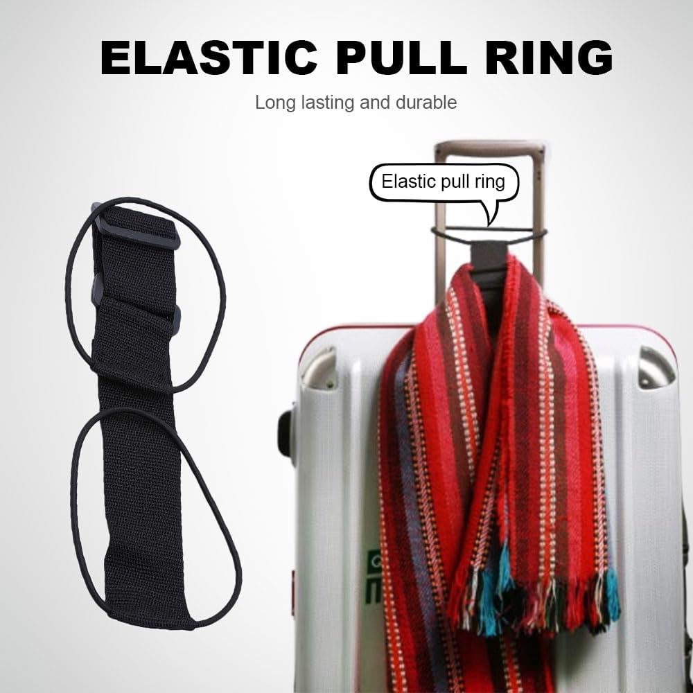 Elastic Adjustable Luggage Strap Carrier Strap Baggage Bungee Luggage Belts Suitcase Belt Travel Security Carry On Straps