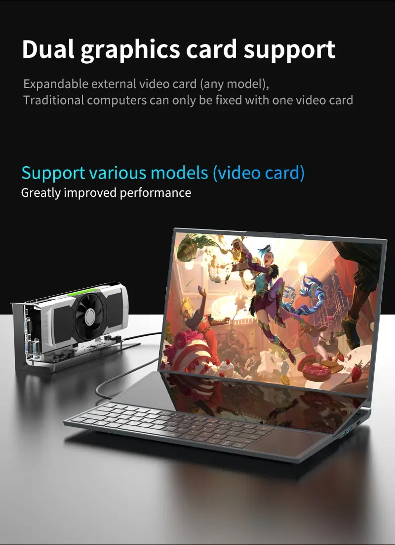 2023 Newest Thin and Light NoteBook 14 HD Touchscreen 16" IPS Screen Intel Core I7-10750H Processor Type-C HDMI Business Laptops