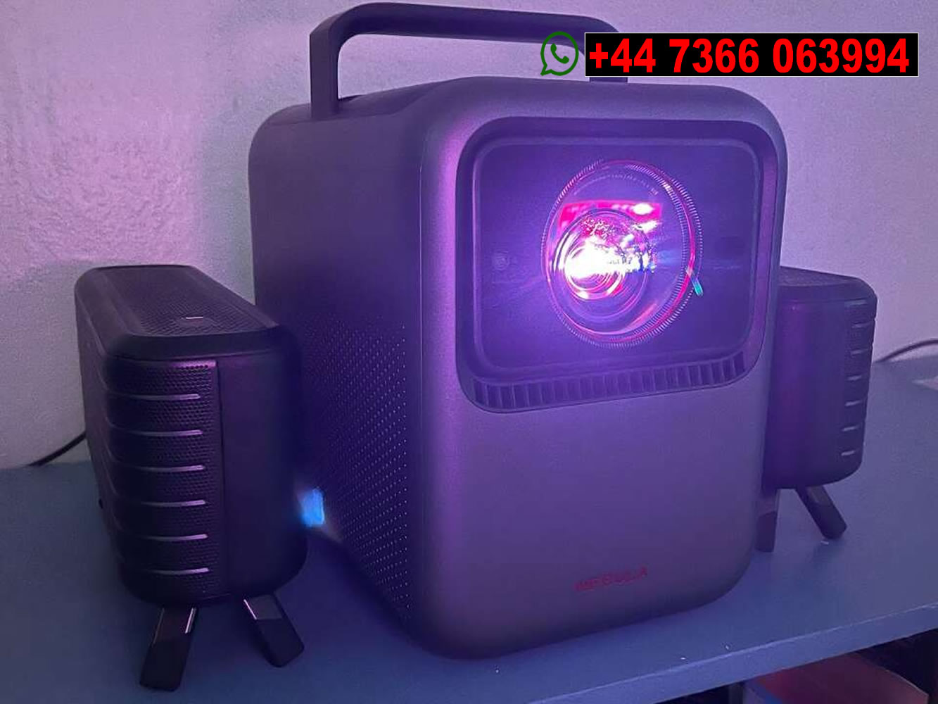 Vendas superiores de QZ!!! NEBULA X1 |   Projetor laser triplo 4K |   3500 ANSI LUMEN |   4K UHD |   TV GOOGLE