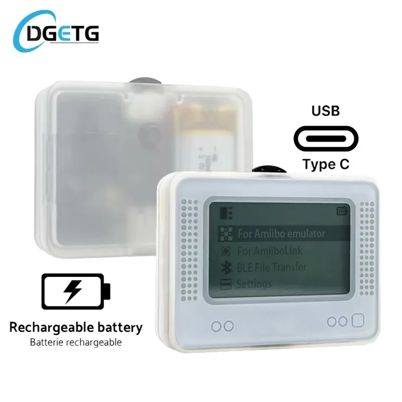 Per Amiibo Pixl Emulatore Simulatore Emulatore di ricambio NFC Emulatore di gioco compatibile con Bluetooth per Switch NS Accessorio di gioco